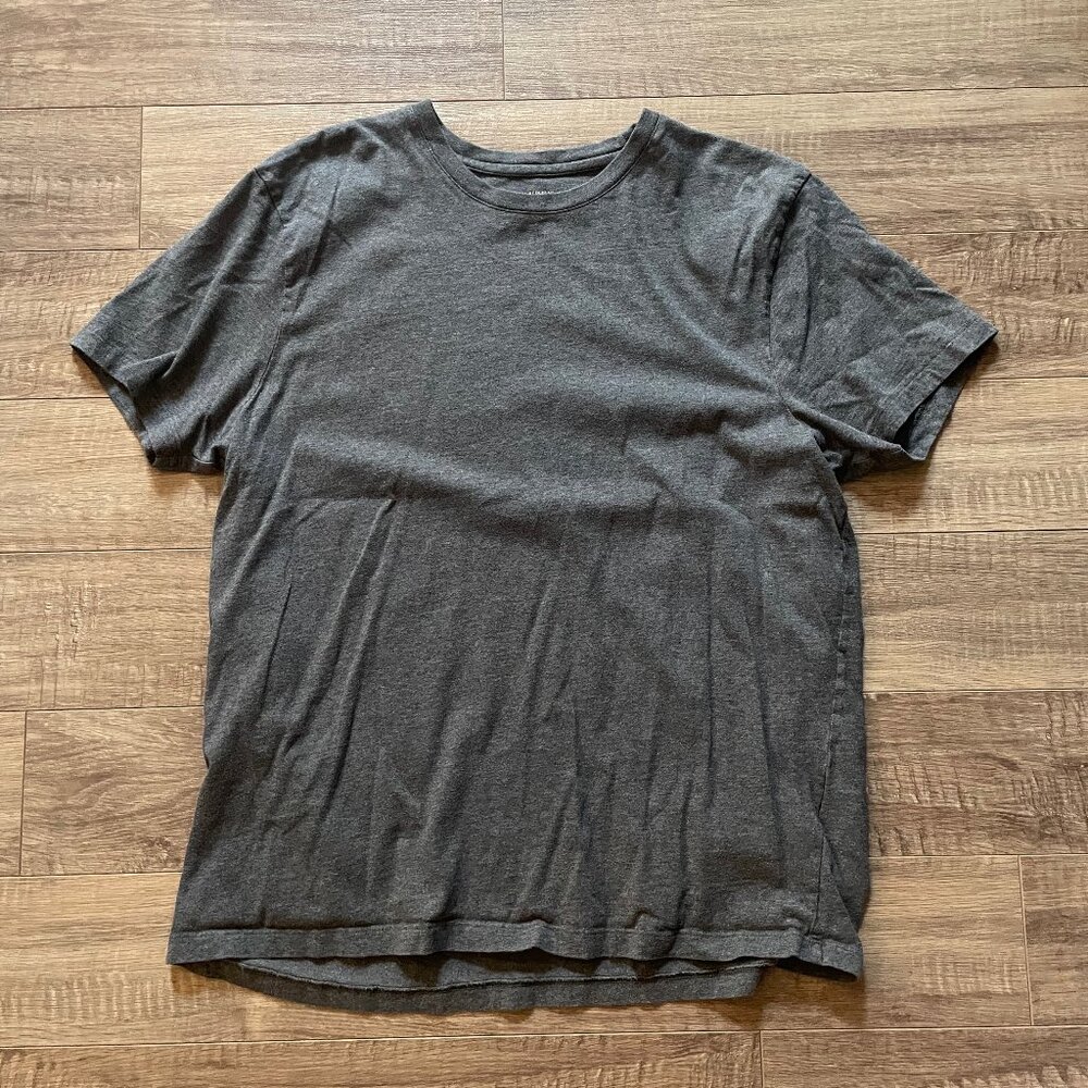 BUNDLE & SAVE! BANANA REPUBLIC premium Pima cotton t-shirt, Men's size L, grey.